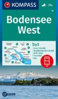 wandelkaart KP-1a Bodensee West | Kompass 9783991212126  Kompass Wandelkaarten Kompass Bodensee / Schw. Alb  Wandelkaarten Bodenmeer, Schwäbische Alb