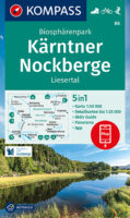 wandelkaart KP-66 Biosphärenpark Kärntner Nockberge | Kompass 9783991212485  Kompass Wandelkaarten Kompass Oostenrijk  Wandelkaarten Karinthië