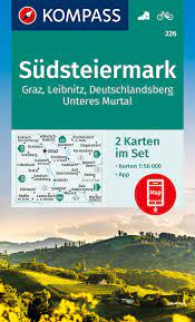 wandelkaart KP-226 Südsteiermark | Kompass 9783991212508  Kompass Wandelkaarten Kompass Oostenrijk  Wandelkaarten Salzburger Land & Stiermarken