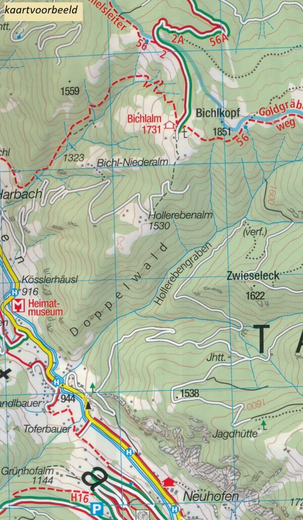 Kompass wandelkaart KP-04 Tannheimer Tal 9783991212539  Kompass Wandelkaarten Kompass Oostenrijk  Wandelkaarten Tirol