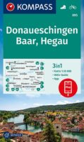 wandelkaart KP-895 Donaueschingen/Baar/Hegau | Kompass 9783991212768  Kompass Wandelkaarten Kompass Bodensee / Schw. Alb  Wandelkaarten Bodenmeer, Schwäbische Alb