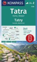 wandelkaart  KP-2130 Hohe Tatra | Kompass 9783991212836  Kompass Wandelkaarten   Wandelkaarten Hoge Tatra & Lage Tatra