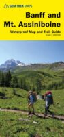 Banff + Mt.Assiniboine 1:100.000 9781895526981  Gem Trek Publishing Wandelkaarten Canada  Wandelkaarten Canadese Rocky Mountains