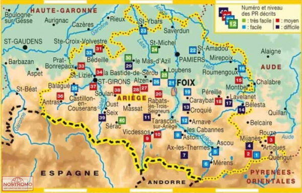 D009   Ariège... à pied | wandelgids 9782751410840  FFRP Topoguides  Wandelgidsen Franse Pyreneeën