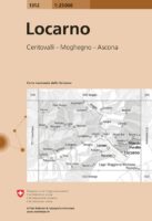 topografische wandelkaart CH-1312  Locarno [2020] 9783302013121  Bundesamt / Swisstopo LKS 1:25.000 Tessin  Wandelkaarten Tessin, Ticino