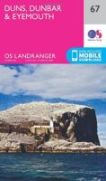 LR-067 Duns, Dunbar + Eyemouth | topografische wandelkaart 9780319261651  Ordnance Survey Landranger Maps 1:50.000  Wandelkaarten Zuid-Schotland