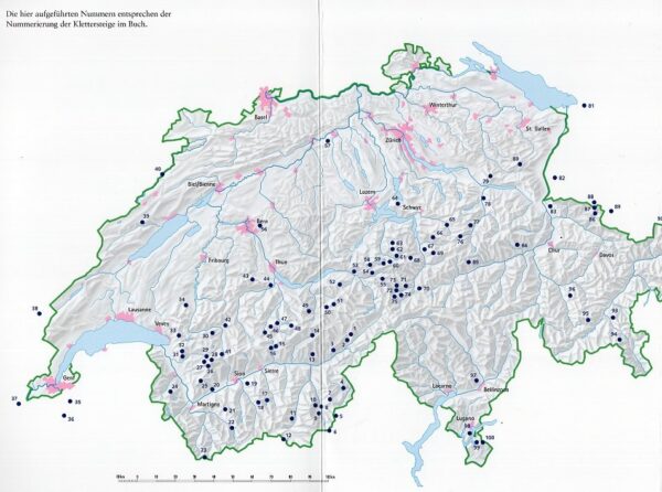 Die Klettersteige der Schweiz 9783039020720 Daniel Anker, Eugen Hüsler AT-Verlag   Klimmen-bergsport Zwitserland