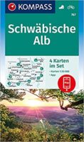 wandelkaart KP-767 Schwäbische Alb | Kompass 9783991212805  Kompass Wandelkaarten Kompass Bodensee / Schw. Alb  Wandelkaarten Bodenmeer, Schwäbische Alb