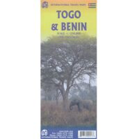ITM Togo / Benin | landkaart, autokaart 1:580.000 9781771290913  International Travel Maps   Landkaarten en wegenkaarten Togo en Benin