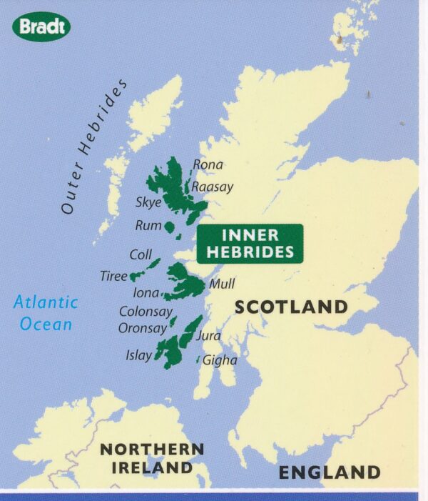 reisgids Inner Hebrides (Bradt) 9781784776442  Bradt   Reisgidsen Skye & the Western Isles