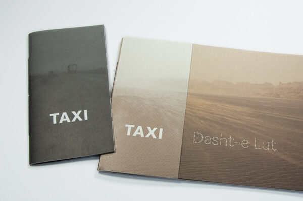 Taxi / Dasht-e Lut | een dubbeluitgave van Roelant Meijer 9789081722148 Roelant Meijer Tegenwind   Fotoboeken Iran