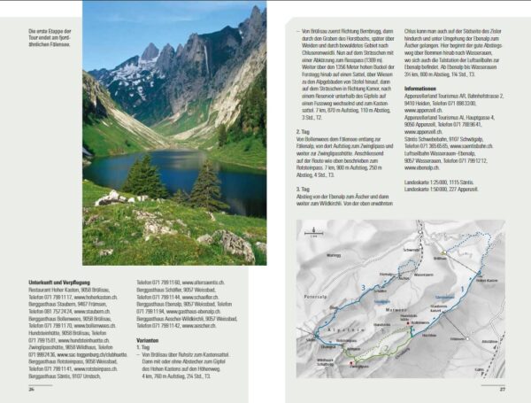Die schönsten Höhenwege der Schweiz 9783039021215 Daniel Vonwiller, Ueli Hintermeister AT-Verlag   Meerdaagse wandelroutes, Wandelgidsen Zwitserland