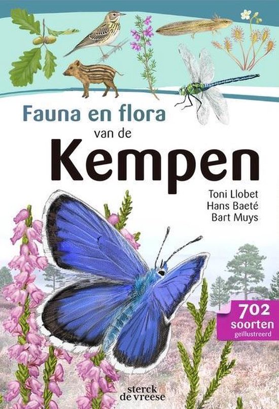 Fauna en flora van de Kempen | Bart Muys 9789056156077 Bart Muys Sterck & De Vreese   Natuurgidsen Antwerpen & oostelijk Vlaanderen, Noord-Brabant