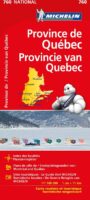 Michelin wegenkaart 760 Québec (Quebec) 1:1.100.000 9782067211926  Michelin   Landkaarten en wegenkaarten Montréal & Québec
