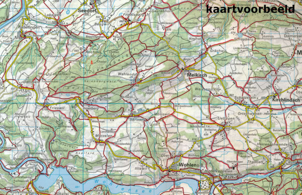KFW-04  omgeving Basel | wandelkaart / overzichtskaart 9783259022047  Kümmerly & Frey KFW 1:60.000  Wandelkaarten Basel, Zürich, Noord-Zwitserland
