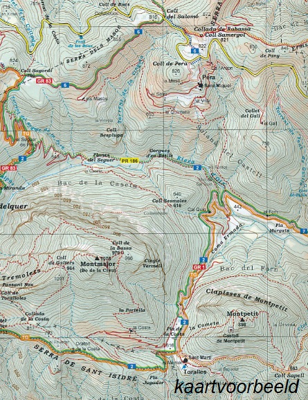 wandelkaart Costabona, Alta Vall del Ter 1:25.000 9788480905688  Editorial Alpina   Wandelkaarten Catalonië