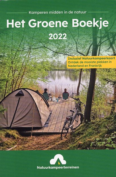 Het Groene Boekje 2022 9789082009781  De Groene Koepel   Campinggidsen Nederland