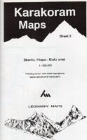 LMK 2  Skardu, Hispar, Biafo Area MW162  Leomann Maps 1:200.000 Karakoram Maps  Landkaarten en wegenkaarten Pakistaanse Himalaya, Pakistan