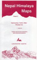LMN 3  Kanjiroba East, Huinchuli, Tibrikot MW166  Leomann Maps 1:200.000 Nepal maps  Landkaarten en wegenkaarten Nepal