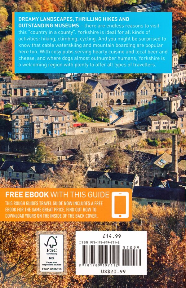 Rough Guide Yorkshire 9781789197112  Rough Guide Rough Guides  Reisgidsen Noordoost-Engeland