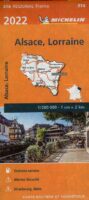 516 Alsace-Lorraine | Michelin  wegenkaart, autokaart 1:200.000 9782067254428  Michelin Regionale kaarten  Landkaarten en wegenkaarten Noordoost-Frankrijk