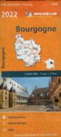 519 Bourgogne | Michelin  wegenkaart, autokaart 1:200.000 9782067254459  Michelin Regionale kaarten  Landkaarten en wegenkaarten Bourgogne