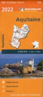 524 Aquitaine  | Michelin  wegenkaart, autokaart 1:200.000 9782067254503  Michelin Regionale kaarten  Landkaarten en wegenkaarten Aquitaine, Bordeaux