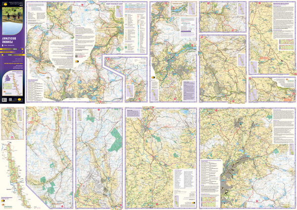 wandelkaart Pennine Bridleway National Trail 1:40.000 9781851376407  Harvey Maps   Meerdaagse wandelroutes, Wandelkaarten Noordoost-Engeland