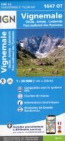 wandelkaart 1647OT Vignemale 1:25.000 9782758551843  IGN IGN 25 Franse Pyreneeën  Wandelkaarten Franse Pyreneeën