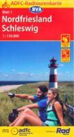 ADFC-01 Nordfriesland/Schleswig | fietskaart 1:150.000 9783969900895  ADFC / BVA Radtourenkarten 1:150.000  Fietskaarten Sleeswijk-Holstein