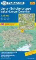 TAB-074 Schobergruppe, Iseltal, Lienzer Dolomiten wandelkaart 1:25.000 9788883151279  Tabacco Tabacco 1:25.000 Oostenrijk  Wandelkaarten Osttirol