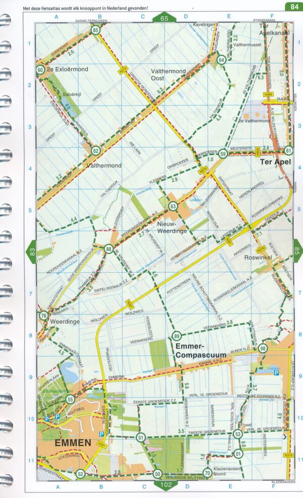 Fietsatlas Nederland,  1/75.000 9789028704879  Falk meerdaagse fietsroutes (NL)  Fietsgidsen, Fietskaarten, Meerdaagse fietsvakanties Nederland