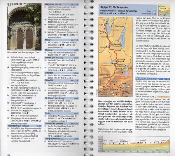 Reitsma's Route naar Rome, deel 1 (ed 2022) 9789064559228 Reitsma Pirola   Fietsgidsen, Meerdaagse fietsvakanties Duitsland