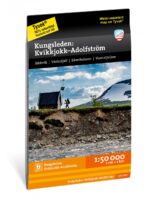 wandelkaart Kungsleden: traject Kvikkjokk–Adolfström 1:50.000 9789188779939  Calazo   Meerdaagse wandelroutes, Wandelkaarten Midden Zweden