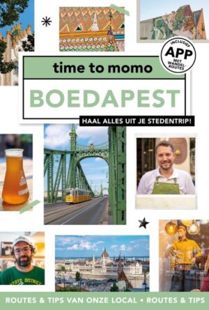 Time to Momo Boedapest (100%) 9789493195714  Mo'Media Time to Momo  Reisgidsen Boedapest