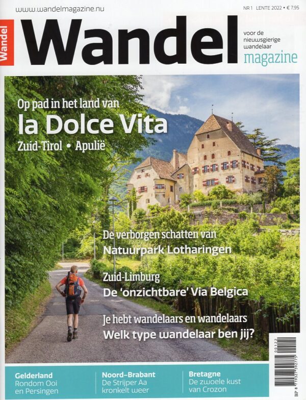 Wandelmagazine Maart 2022 WM2022A  Virtu Media Tijdschriften  Wandelreisverhalen Reisinformatie algemeen