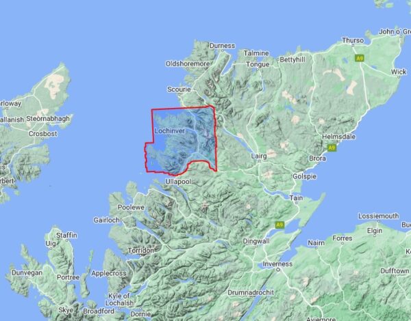 Assynt & Coigach | wandelkaart 1:40.000 9781851376278  Harvey Maps   Wandelkaarten de Schotse Hooglanden (ten noorden van Glasgow / Edinburgh)