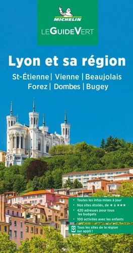 reisgids Lyon et sa région | Michelin guide vert 9782067253438  Michelin Guides Verts  Reisgidsen Lyon en omgeving