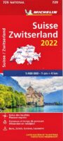 729 Zwitserland 2022 | Michelin  wegenkaart, autokaart 1:400.000 9782067255487  Michelin Michelinkaarten Jaaredities  Landkaarten en wegenkaarten Zwitserland