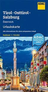 wegenkaart Tirol, Osttirol, Salzburg 9783826424007  ADAC Österr. 1:150.000  Landkaarten en wegenkaarten Oostenrijk