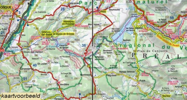 motortourkaart Rhône-Alpes 1:300.000 MoTourMap 9783939997634  Motourmedia MoTourMaps  Landkaarten en wegenkaarten, Motorsport Franse Alpen: noord