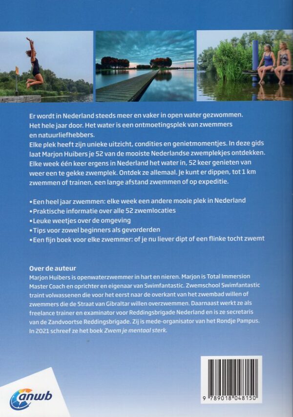 Zwemmen in de Natuur 9789018048150  ANWB   Watersportboeken Nederland