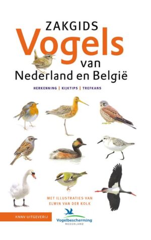 Zakgids vogels van Nederland en België 9789050118781 Ger Meesters, Luc Hoogenstein, Jip Louwe Kooijmans KNNV   Natuurgidsen, Vogelboeken Benelux, Nederland