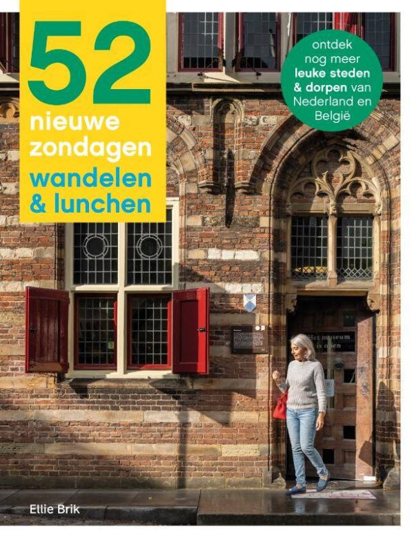 52 Nieuwe Zondagen wandelen en lunchen 9789493273061  Mo'Media   Restaurantgidsen, Wandelgidsen Benelux