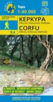 09.4 Kerkyra-Corfu 1:40.000 9789609412759  Anavasi Island Maps  Wandelkaarten Corfu