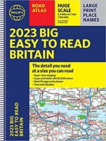 2023 Philip's Big Easy to Read Road Atlas Britain | wegenatlas Groot-Brittannië 9781849075961  Octopus Publishing Group   Wegenatlassen Groot-Brittannië