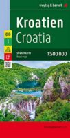 Kroatië | autokaart, wegenkaart 1:500.000 9783707904574  Freytag & Berndt   Landkaarten en wegenkaarten Kroatië