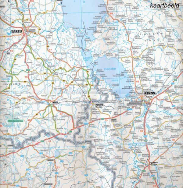 Baltische Staten | autokaart, wegenkaart 1:400.000 9783707905670  Freytag & Berndt   Landkaarten en wegenkaarten Baltische Staten en Kaliningrad