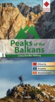 Peaks of the Balkans | wandelkaart 1:60.000 9783943752502  Huber Verlag   Wandelkaarten Westelijke Balkan