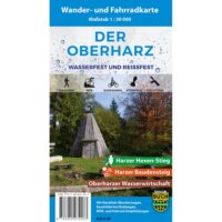 wandelkaart Der Oberharz 1:30.000 9783945974063  Harzklub Wetterfest  Wandelkaarten Harz